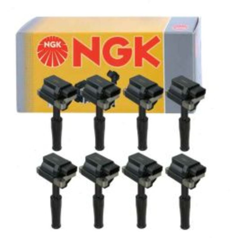 8 pc NGK Ignition Coils for 1998-2003 Jaguar Vanden Plas 4.0L V8