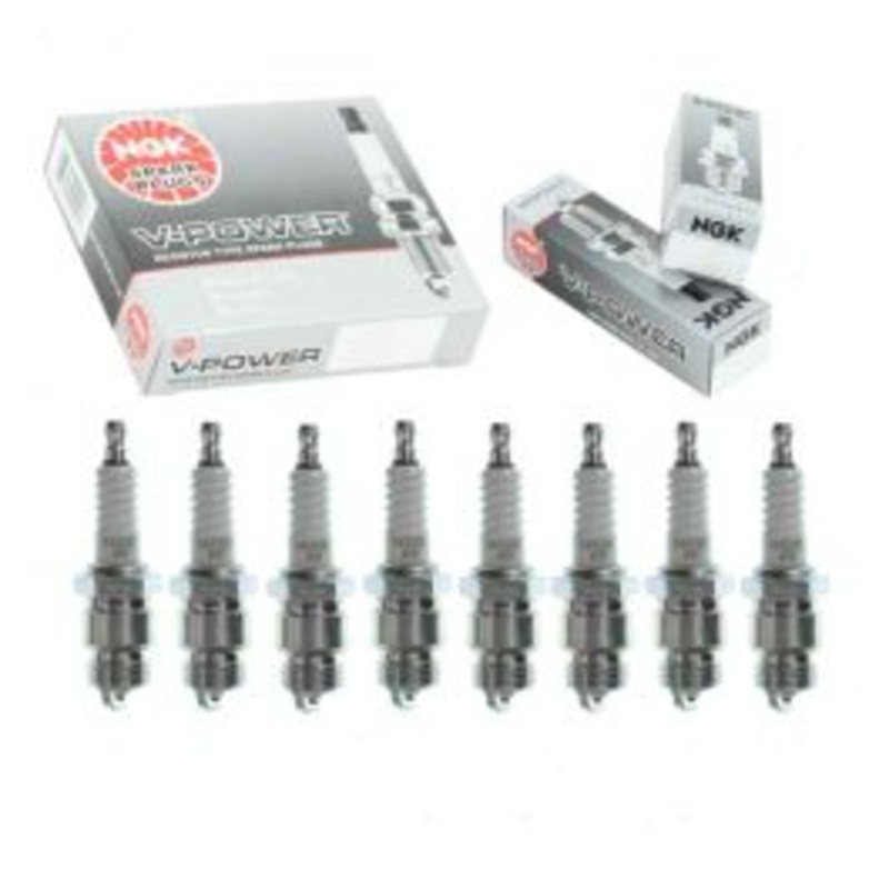 8 pc NGK V-Power Spark Plugs for 1964-1971 Mercury Cyclone 4.3L 4.7L 5.0L 5.8L 6.4L 7.0L V8