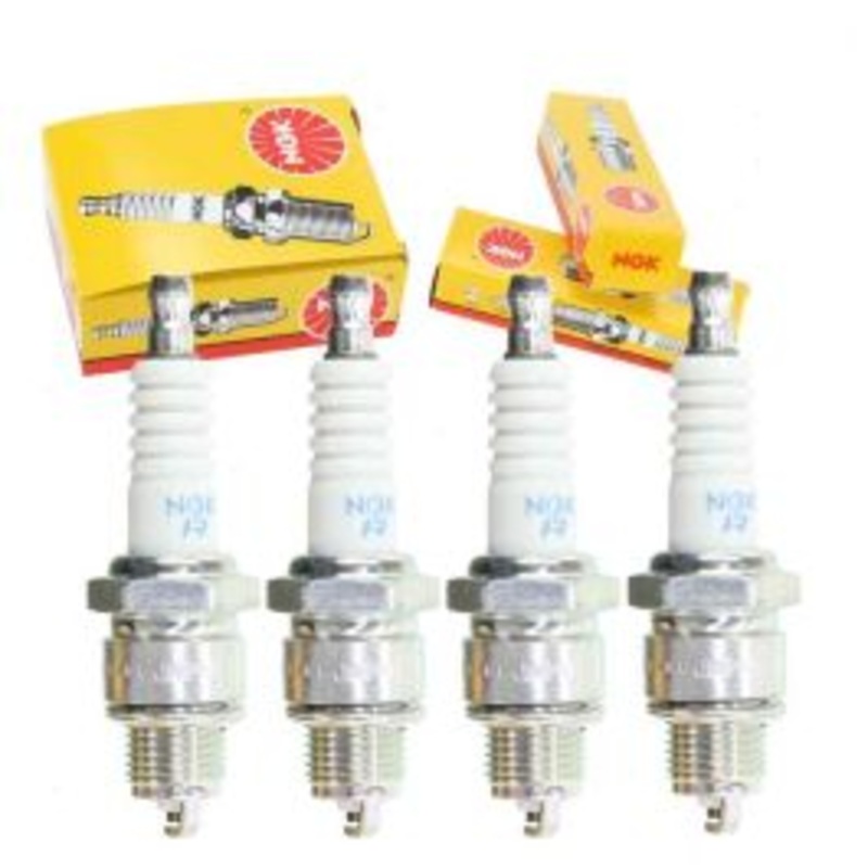 4 pc NGK Standard Spark Plugs for 1958-1959 Porsche Carrera 1.6L H4