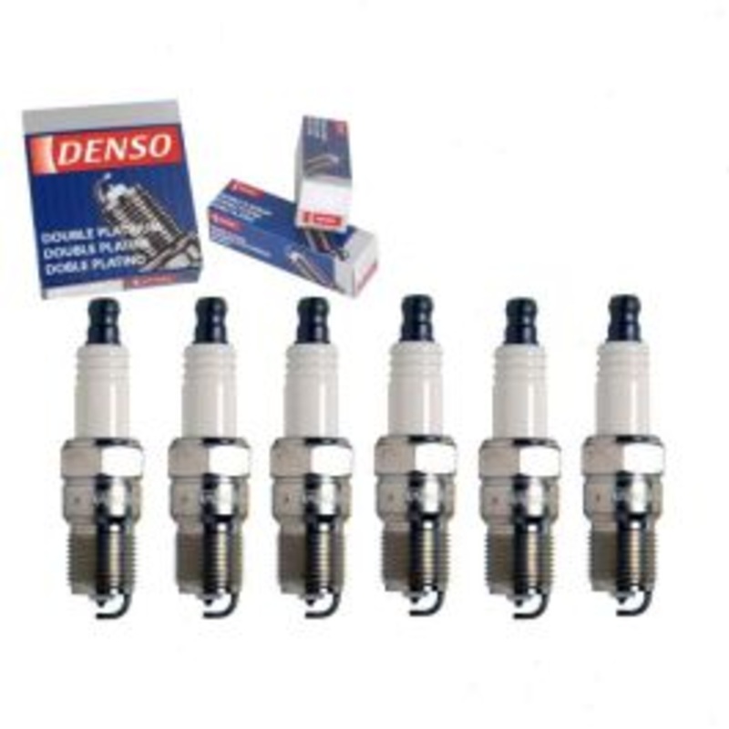 6 pc DENSO Double Platinum Spark Plugs for 1992-2004 Oldsmobile Silhouette 3.4L 3.8L V6