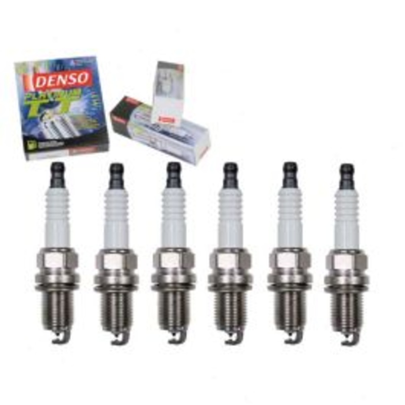 6 pc DENSO Platinum TT Spark Plugs for 2001-2006 BMW 330Ci 3.0L L6