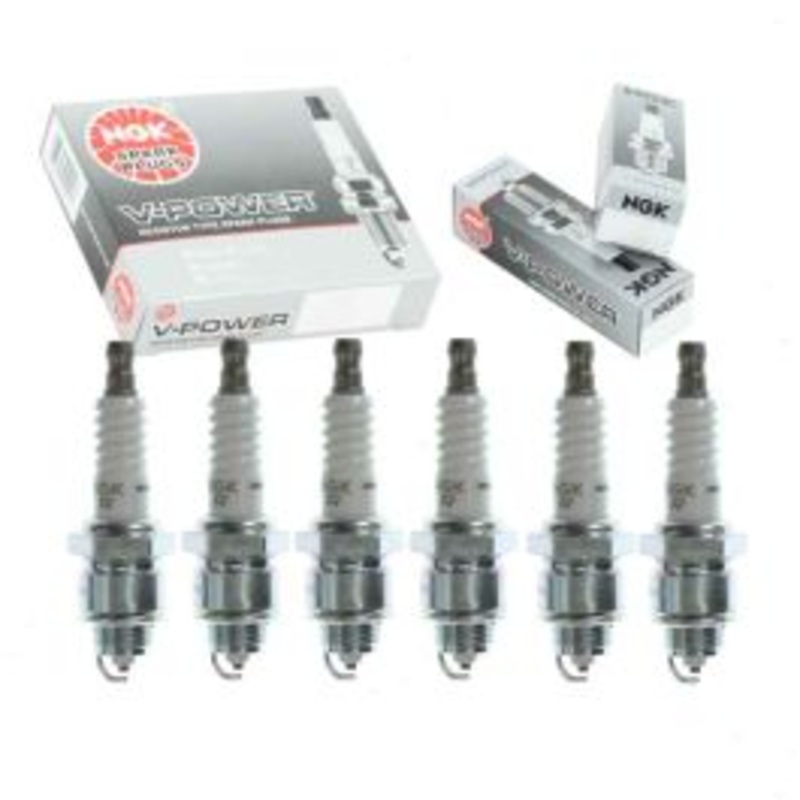 6 pc NGK V-Power Spark Plugs for 1964-1967 Buick Special 3.7L V6