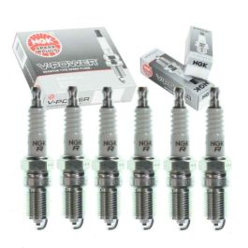 6 pc NGK V-Power Spark Plugs for 1997 Ford F-150 4.2L V6