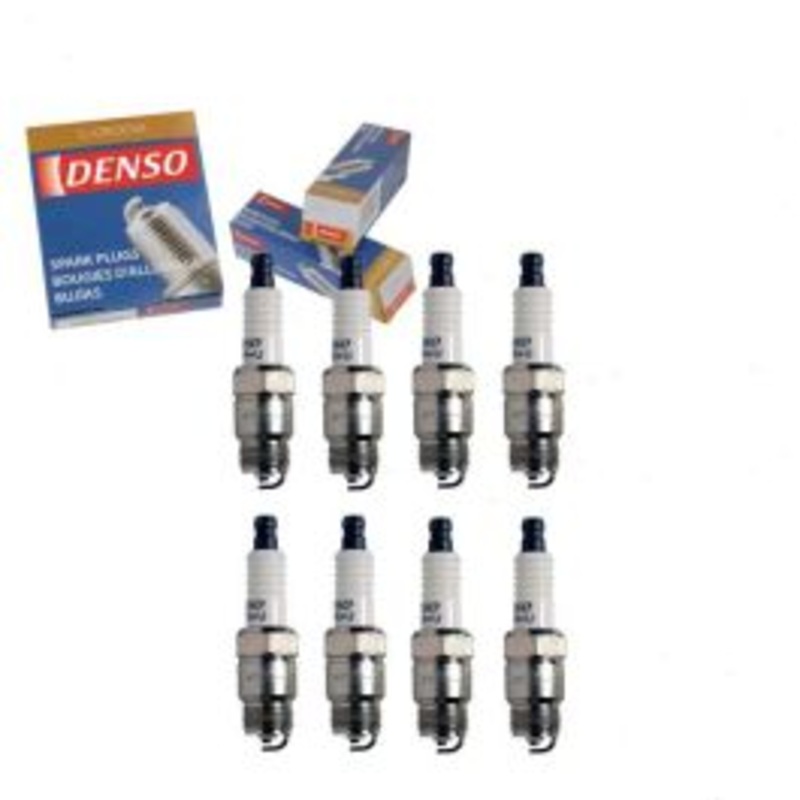 8 pc DENSO Standard U-Groove Spark Plugs for 1971 Chevrolet Biscayne 6.6L V8