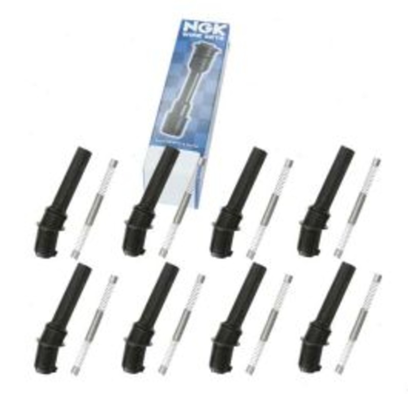 8 pc NGK Ignition Coil Boots for 1998-2011 Mercury Grand Marquis 4.6L V8