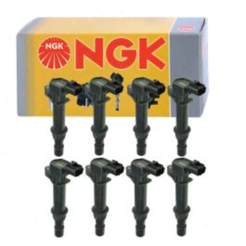 8 pc NGK Ignition Coils for 1999-2007 Jeep Grand Cherokee 4.7L V8