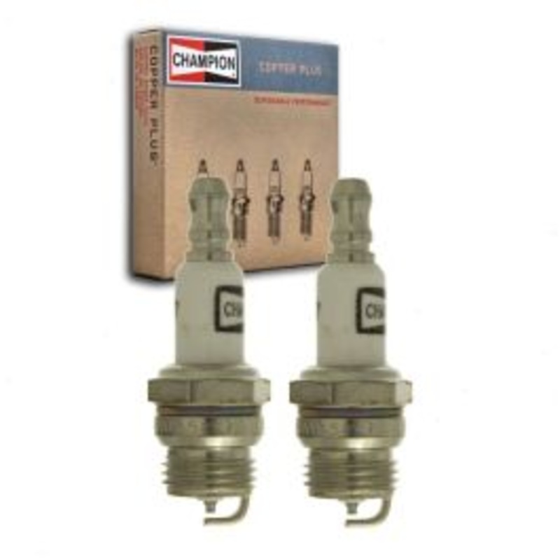 2 pc Champion Copper Plus 847 DJ8J Spark Plugs