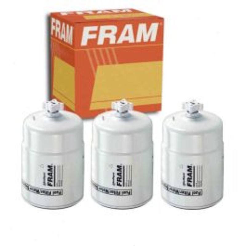 3 pc FRAM PS6643 Fuel Water Separator Filters