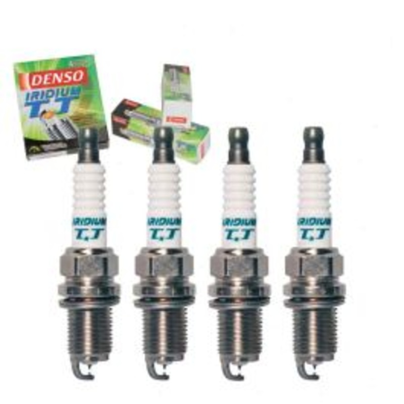 4 pc DENSO Iridium TT Spark Plugs for 2006-2016 Toyota Yaris 1.5L L4