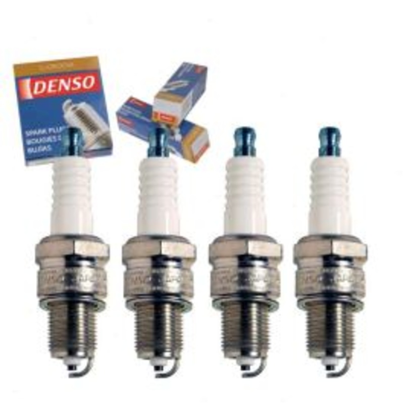 4 pc DENSO Standard U-Groove Spark Plugs for 1987 Volkswagen Fox 1.8L L4