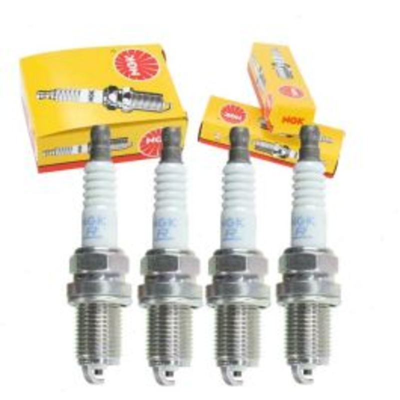 4 pc NGK Standard Spark Plugs for 1995-1997 Kia Sephia 1.6L 1.8L L4