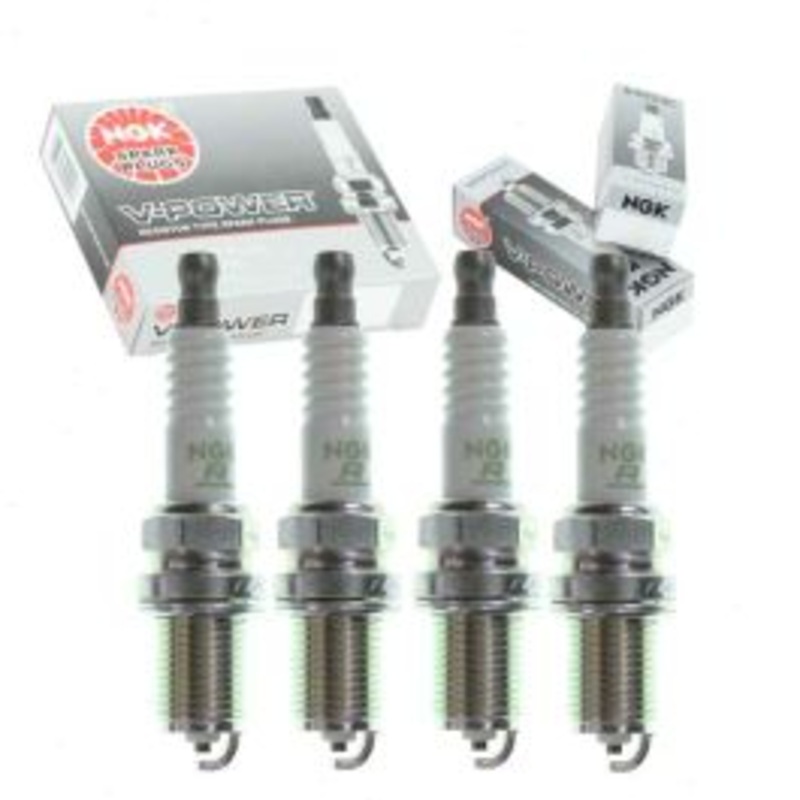 4 pc NGK V-Power Spark Plugs for 2002-2003 Mazda Protege5 2.0L L4