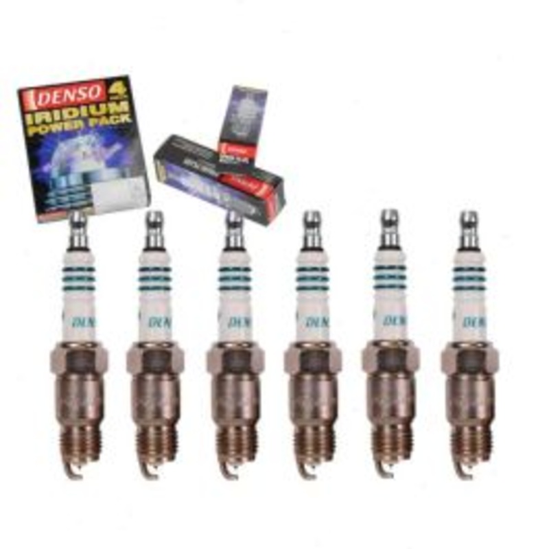 6 pc DENSO Iridium Power Spark Plugs for 1975-1986 Chevrolet C20 4.1L 4.3L 4.8L L6 V6