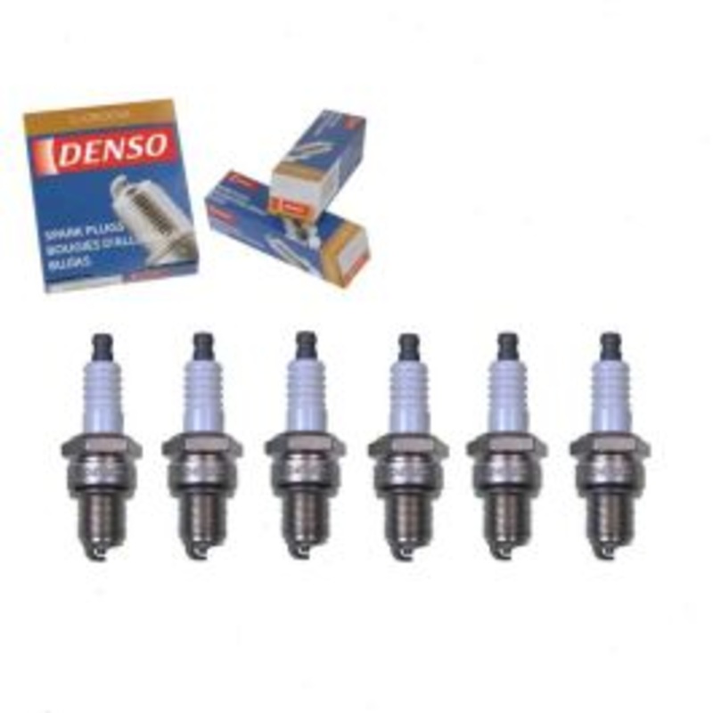 6 pc DENSO Standard U-Groove Spark Plugs for 1989-1994 Mitsubishi Montero 3.0L V6
