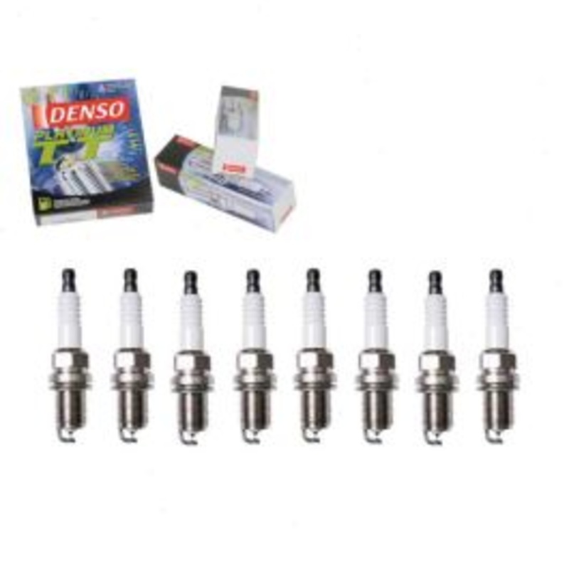8 pc DENSO Platinum TT Spark Plugs for 1998 Mercedes-Benz C43 AMG 4.3L V8