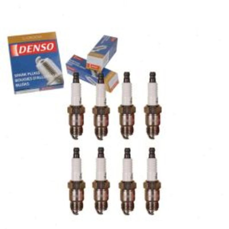 8 pc DENSO Standard U-Groove Spark Plugs for 1976-1978 GMC C15 Suburban 5.0L 5.7L 7.4L V8