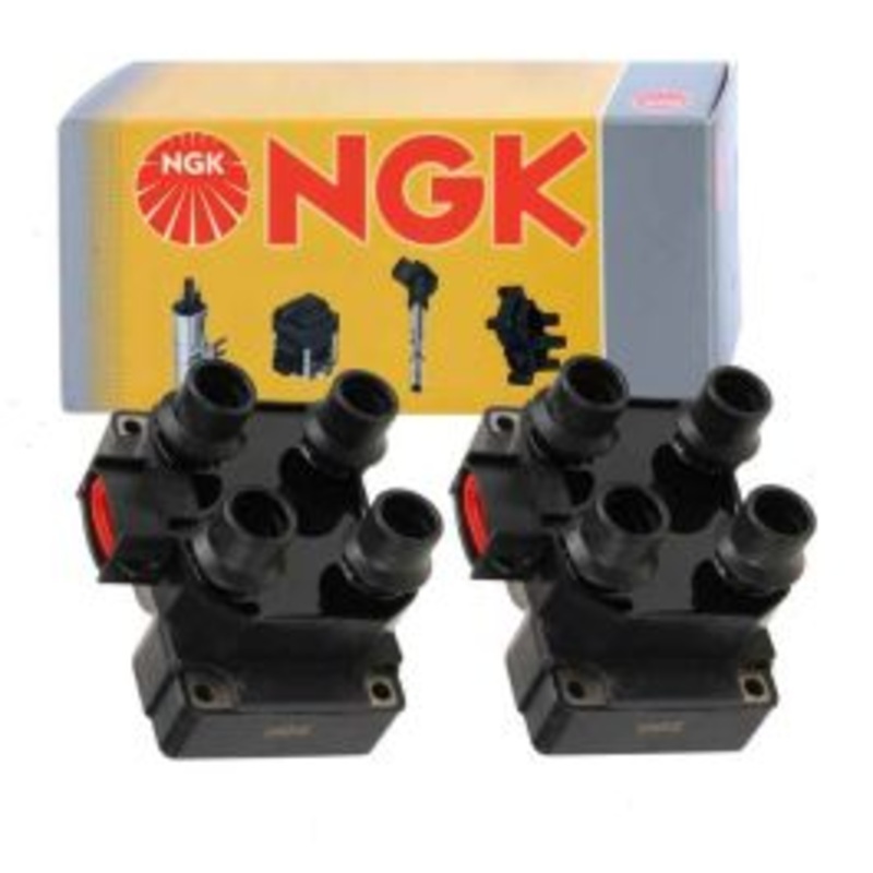 2 pc NGK Ignition Coils for 1997-2001 Mercury Mountaineer 5.0L V8