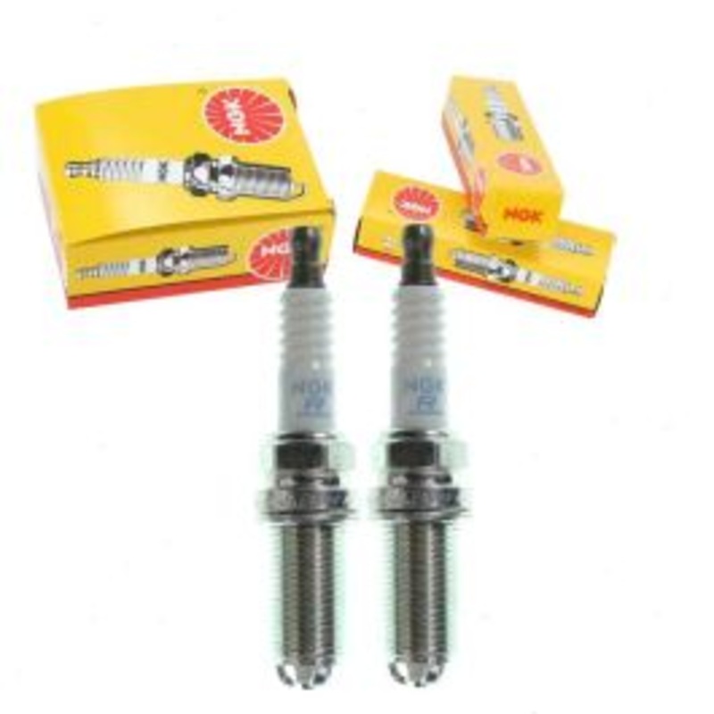 2 pc NGK Standard 6490 LFR6D Spark Plugs