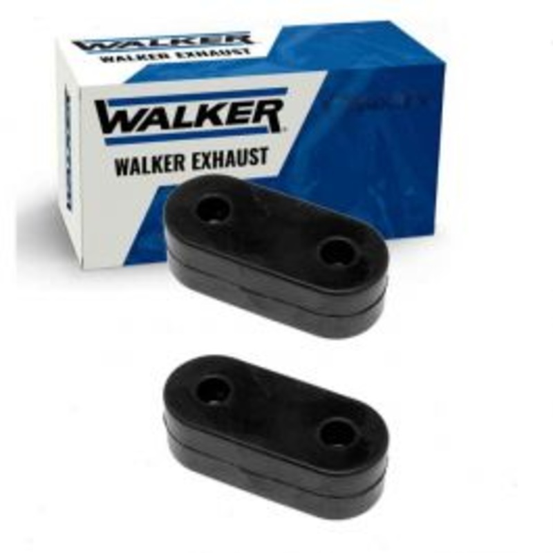 2 pc Walker Int Pipe Rear Exhaust System Insulators for 1996-1998 Chevrolet C1500 6.5L V8