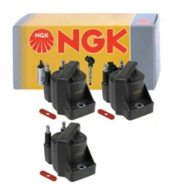 3 pc NGK Ignition Coils for 1986-1996 Oldsmobile 98 3.8L V6
