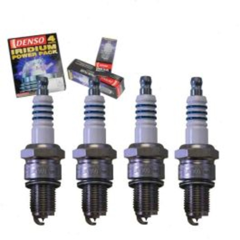 4 pc DENSO Iridium Power Spark Plugs for 1977-1979 Alfa Romeo Sprint 2.0L L4