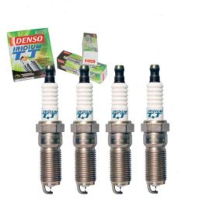 4 pc DENSO Iridium TT Spark Plugs for 2011-2016 Ford Fiesta 1.6L L4