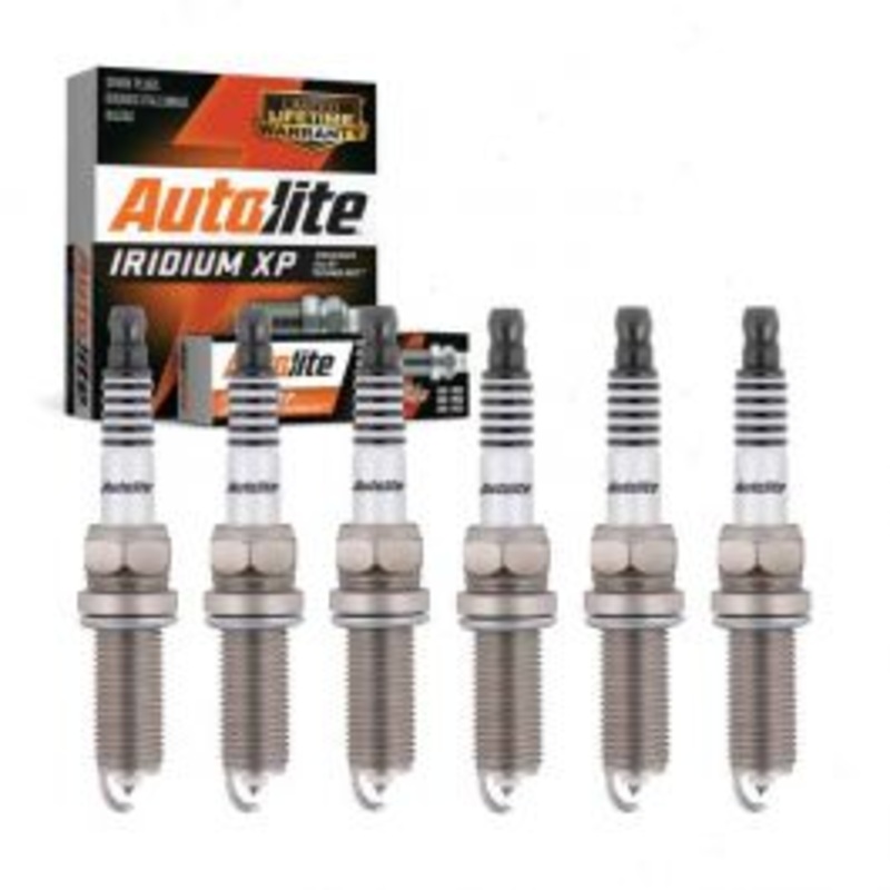 6 pc Autolite Iridium XP Spark Plug for 2012-2014 Acura TL 3.5L V6