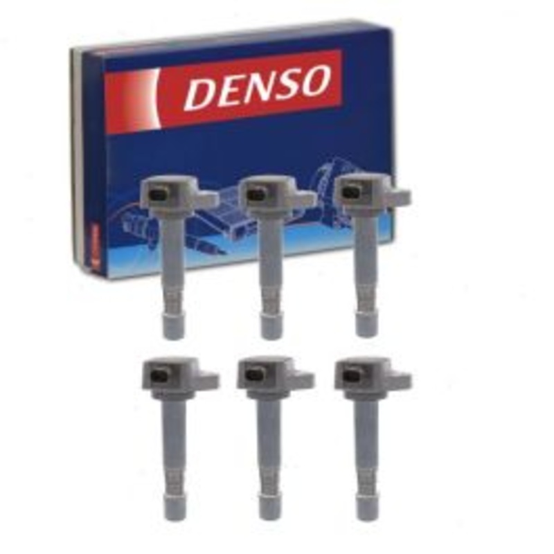 6 pc DENSO Direct Ignition Coils for 2009-2015 Honda Pilot