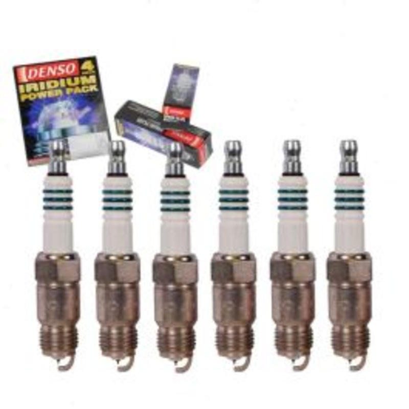 6 pc DENSO Iridium Power Spark Plugs for 1985-1995 Chevrolet G20 4.3L V6