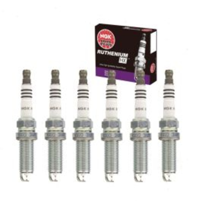 6 pc NGK Ruthenium HX Spark Plugs for 2014-2018 Infiniti Q70 3.5L V6