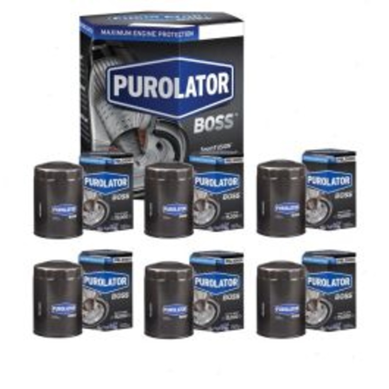6 pc Purolator BOSS PBL30001 Engine Oil Filters