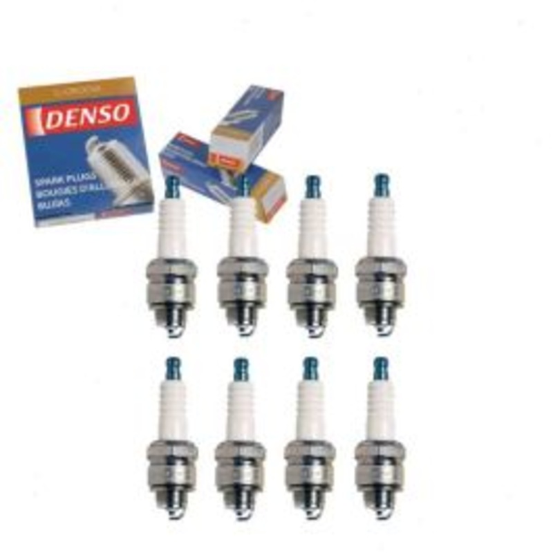 8 pc DENSO Standard U-Groove Spark Plugs for 1971-1973 Oldsmobile Custom Cruiser 5.7L 7.5L V8