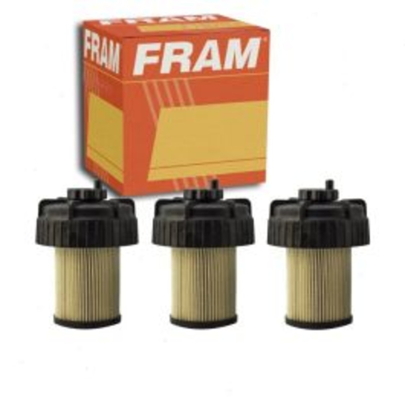 3 pc FRAM PS7358 Fuel Water Separator Filters