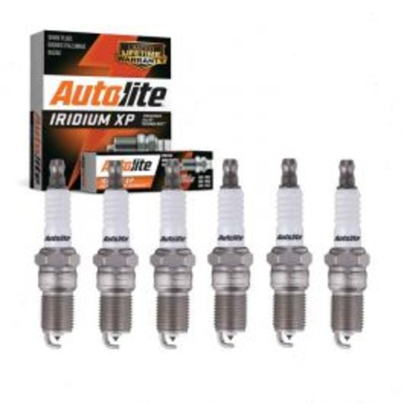 6 pc Autolite Iridium XP Spark Plug for 1992-1994 Mercury Topaz 3.0L V6