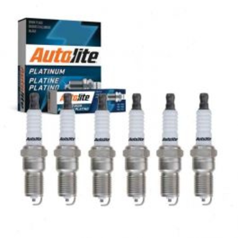 6 pc Autolite Platinum AP105 Spark Plug