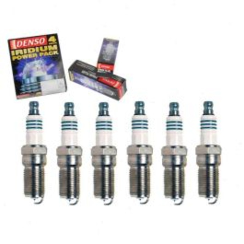 6 pc DENSO Iridium Power Spark Plugs for 2015-2017 Lincoln Navigator 3.5L V6