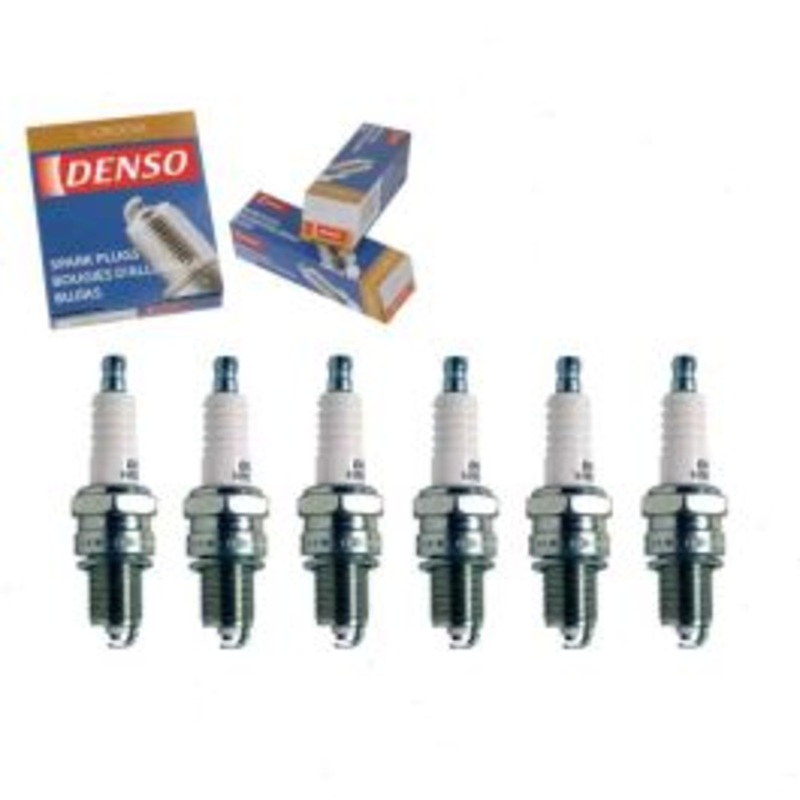 6 pc DENSO Standard U-Groove Spark Plugs for 1978-1979 American Motors Concord 3.8L L6