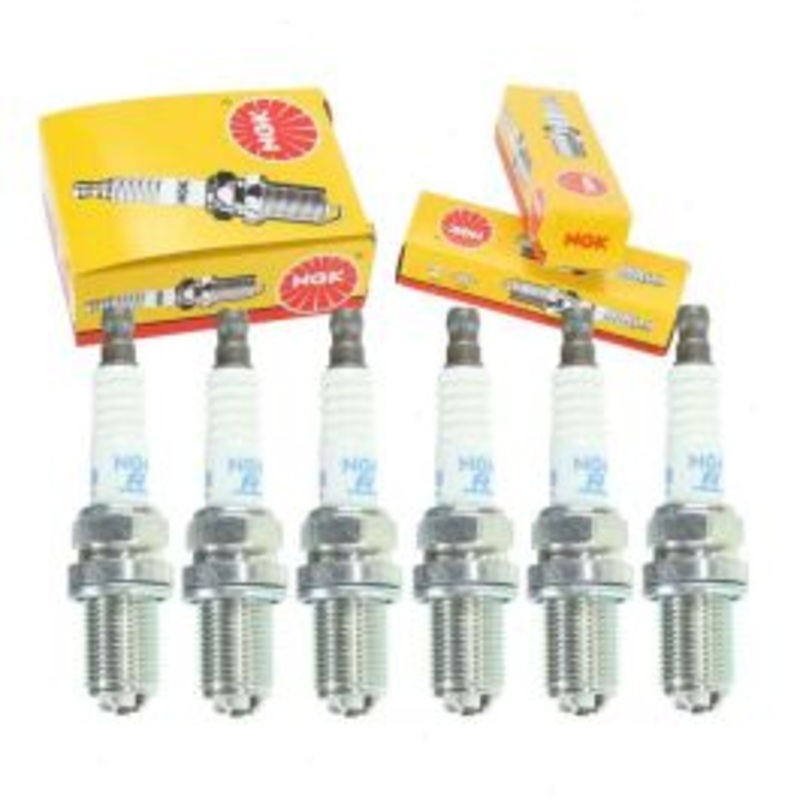6 pc NGK Standard Spark Plugs for 2000 BMW 328Ci 2.8L L6