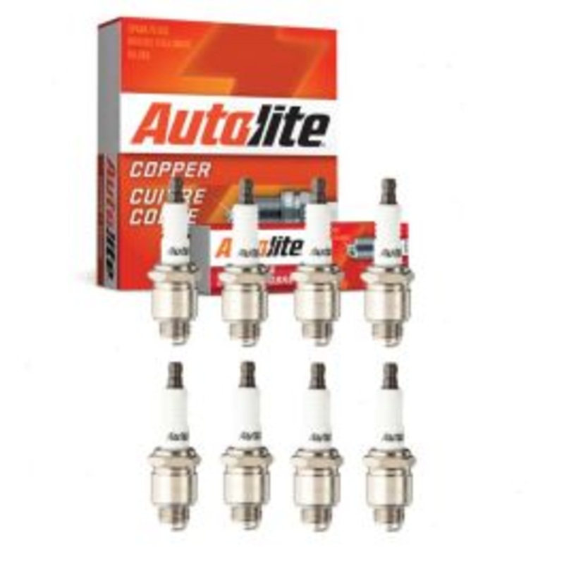 8 pc Autolite Copper Core Spark Plugs for 1960-1967 Chevrolet C10 Pickup 4.6L V8
