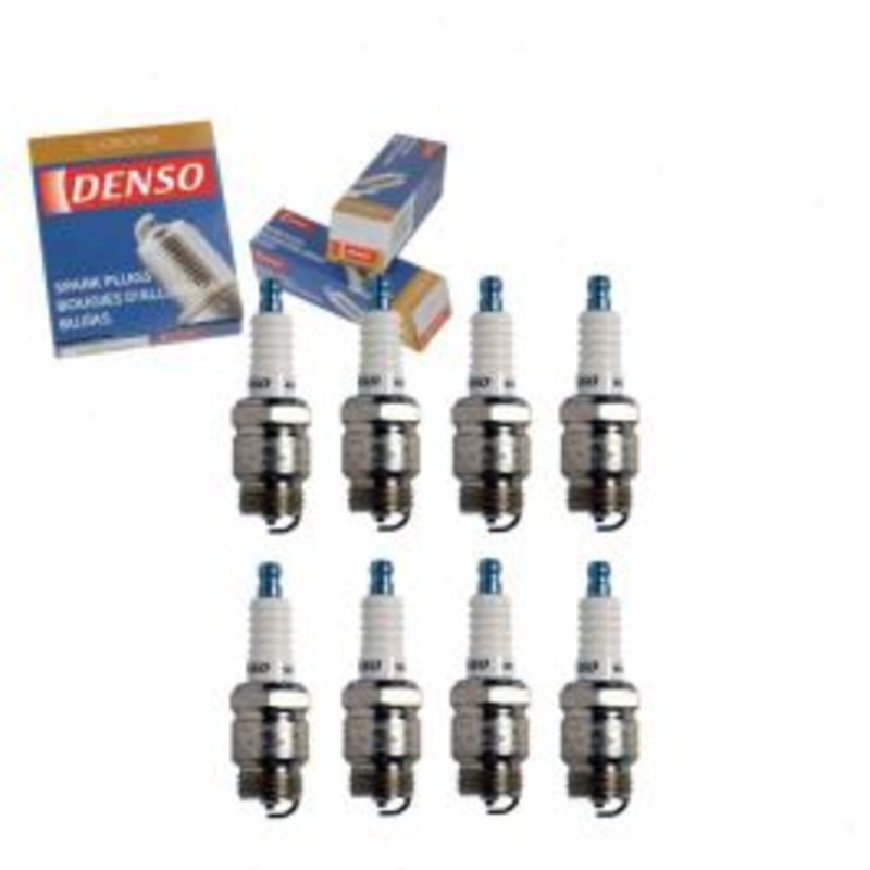 8 pc DENSO Standard U-Groove Spark Plugs for 1958-1968 Ford Thunderbird 5.4L 6.4L V8
