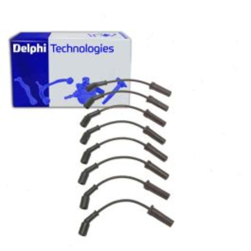 Delphi Spark Plug Wire Set for 2001-2006 GMC Sierra 1500 HD 6.0L V8