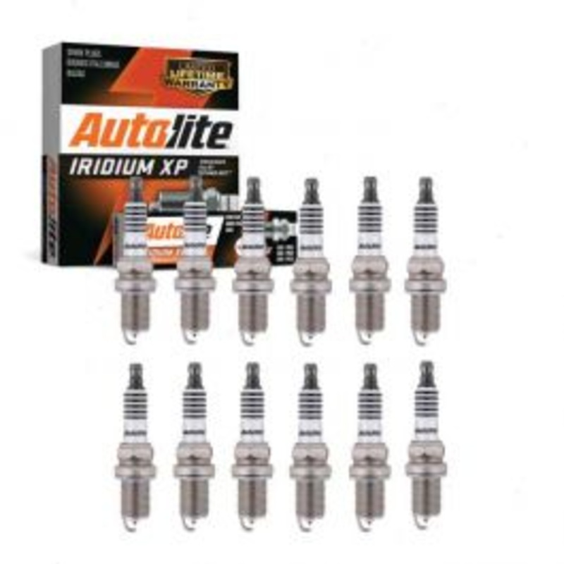 12 pc Autolite Iridium XP Spark Plug for 2003-2005 Maybach 62 5.5L V12