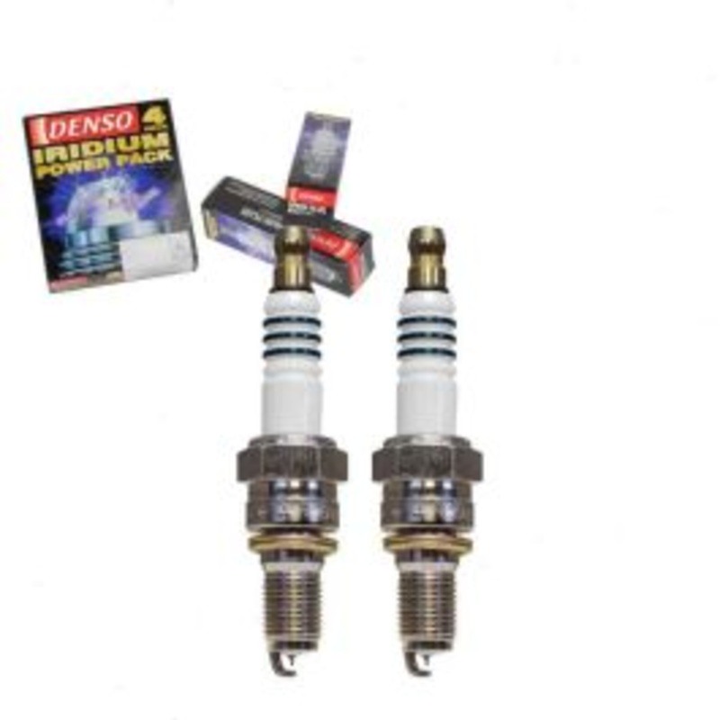 2 pc DENSO Iridium Power 5369 IUH27 Spark Plugs