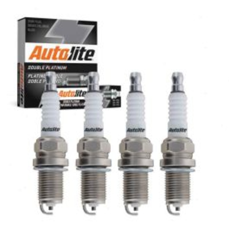4 pc Autolite Double Platinum Spark Plug for 1998-2002 Isuzu Rodeo 2.2L L4