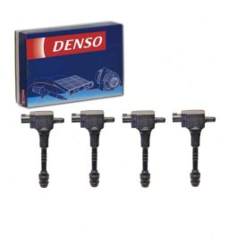4 pc DENSO Direct Ignition Coils for 2002-2006 Nissan Sentra 1.8L L4