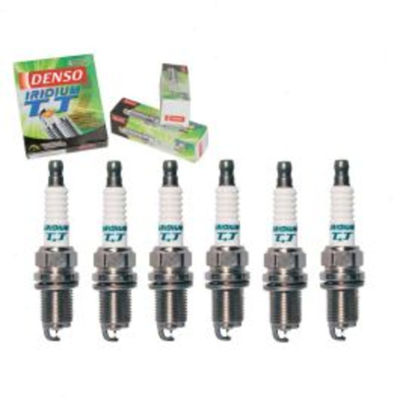 6 pc DENSO Iridium TT Spark Plugs for 2009-2012 Audi A6 Quattro 3.0L V6