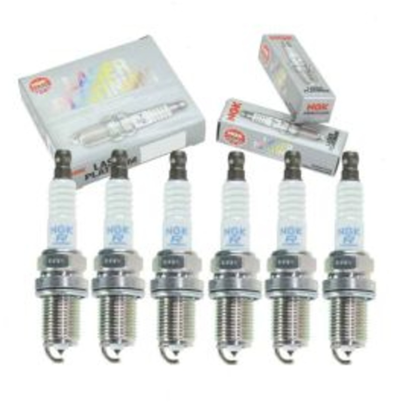 6 pc NGK Laser Platinum Spark Plugs for 2001-2009 Hyundai Santa Fe 2.7L 3.3L 3.5L V6