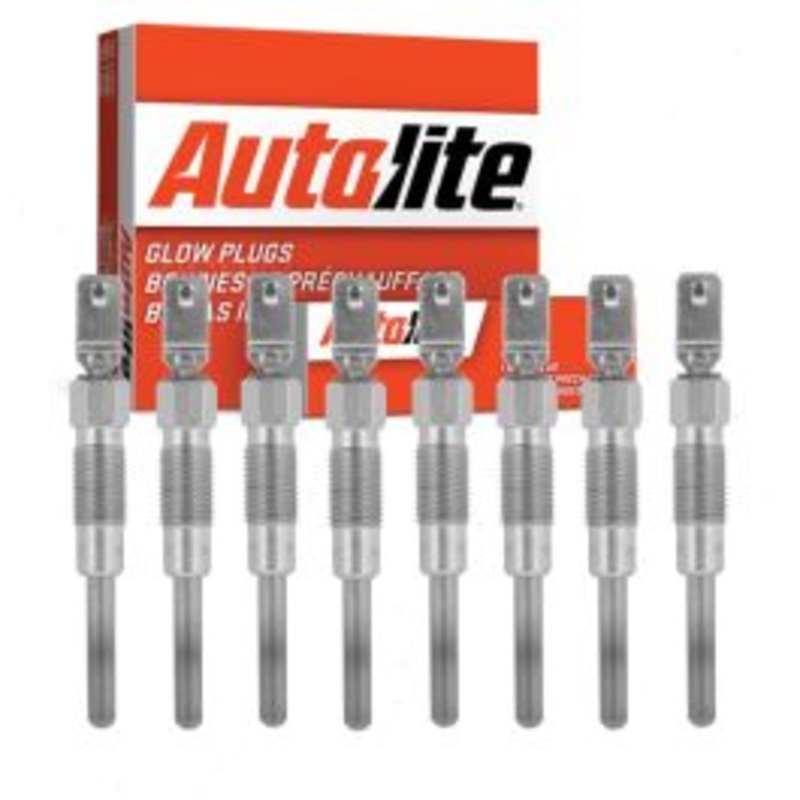 8 pc Autolite Diesel Glow Plugs for 1979-1980 Oldsmobile Cutlass Salon