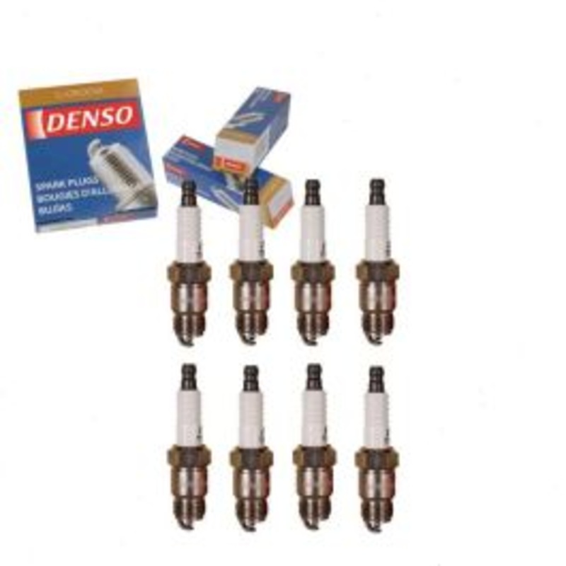 8 pc DENSO Standard U-Groove Spark Plugs for 1972 Buick GS 5.7L V8