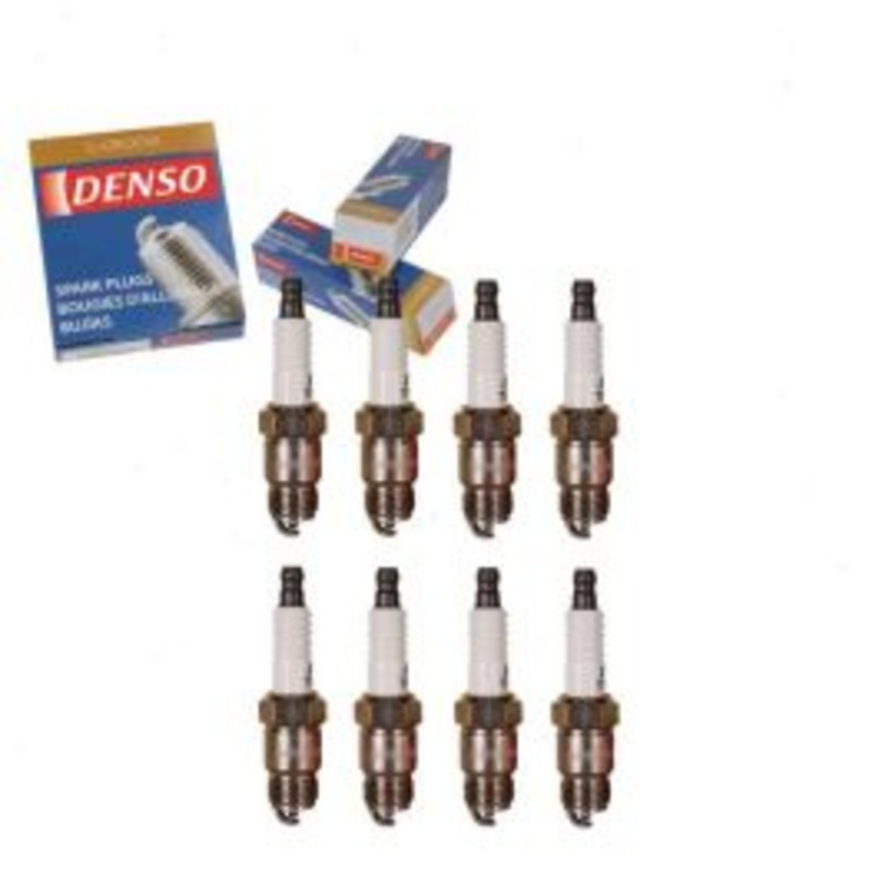 8 pc DENSO Standard U-Groove Spark Plugs for 1976-1986 Chevrolet K20 5.0L 5.7L 6.6L 7.4L V8